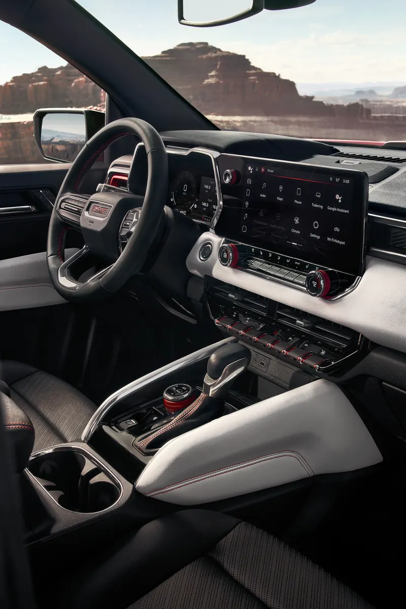 2026 GMC Canyon infotainment system at King O'Rourke Buick GMC in Smithtown NY