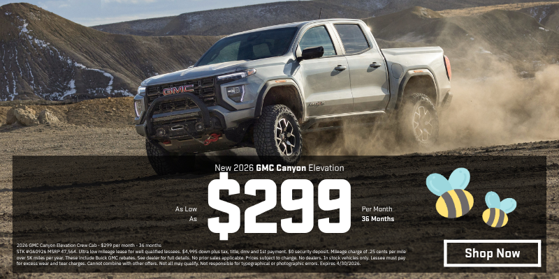 2026 GMC Canyon Elevation