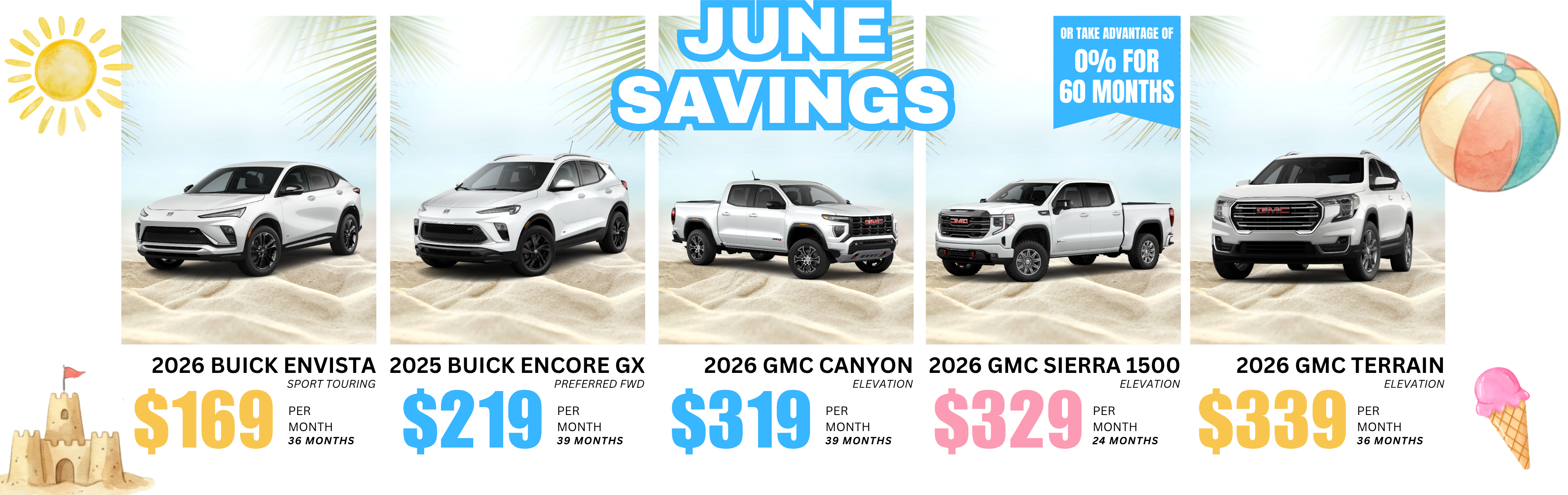 JUNE SPECIALS